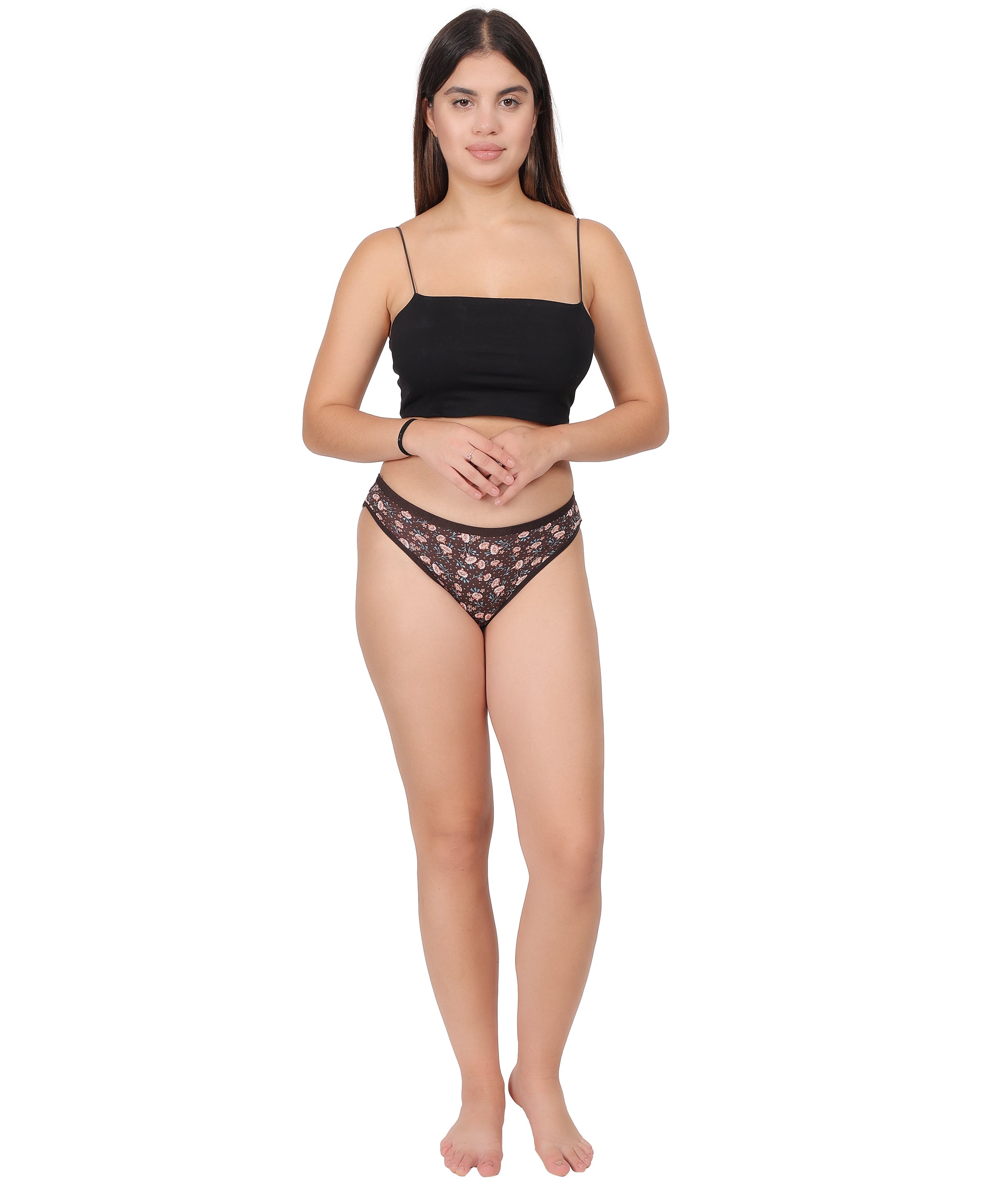 INTIMORA Yonika Mix Printed Panties Pack of 3 – Love & Komal Mid Rise | Multi color combo