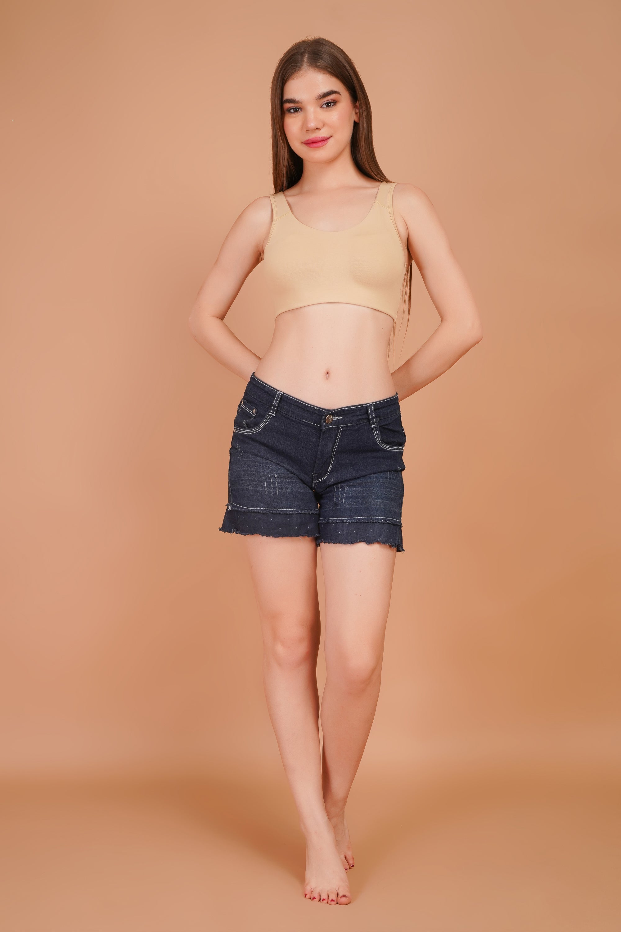 Elevate Sports Bra - Beige