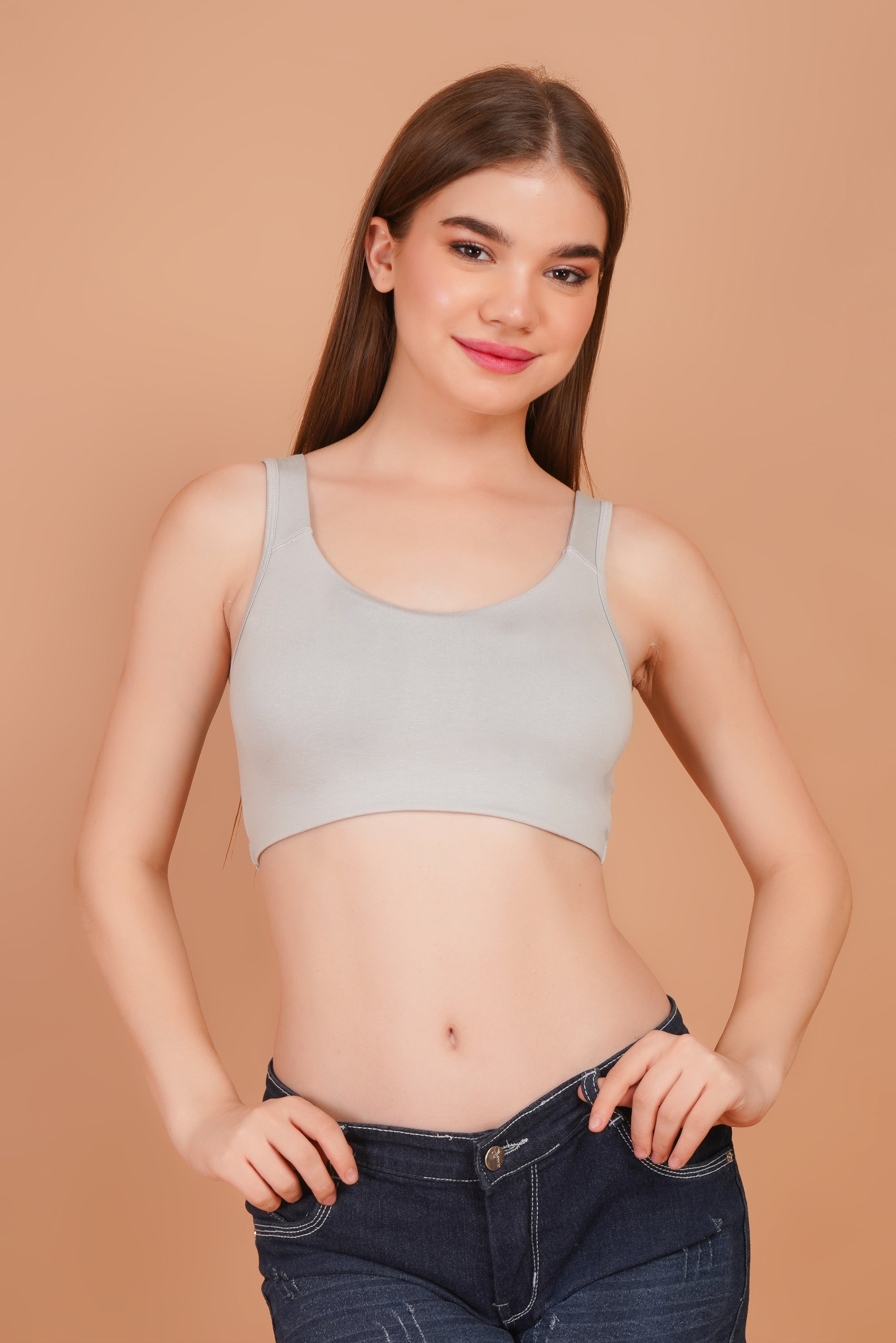 Elevate Sports Bra - Grey