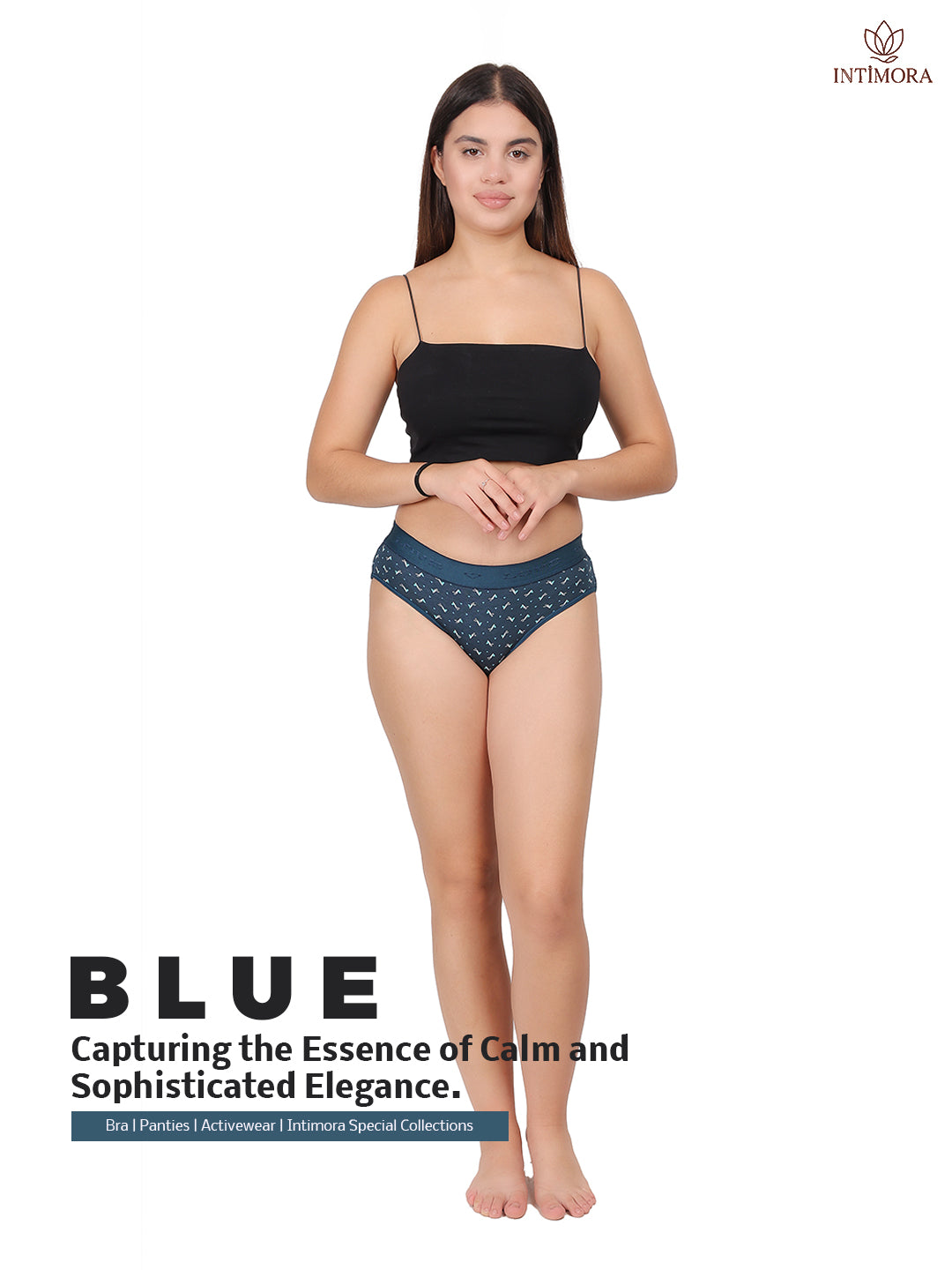 Yonika Love Printed Panties | Pack of 3 | Red, Blue &amp; Deep Grey