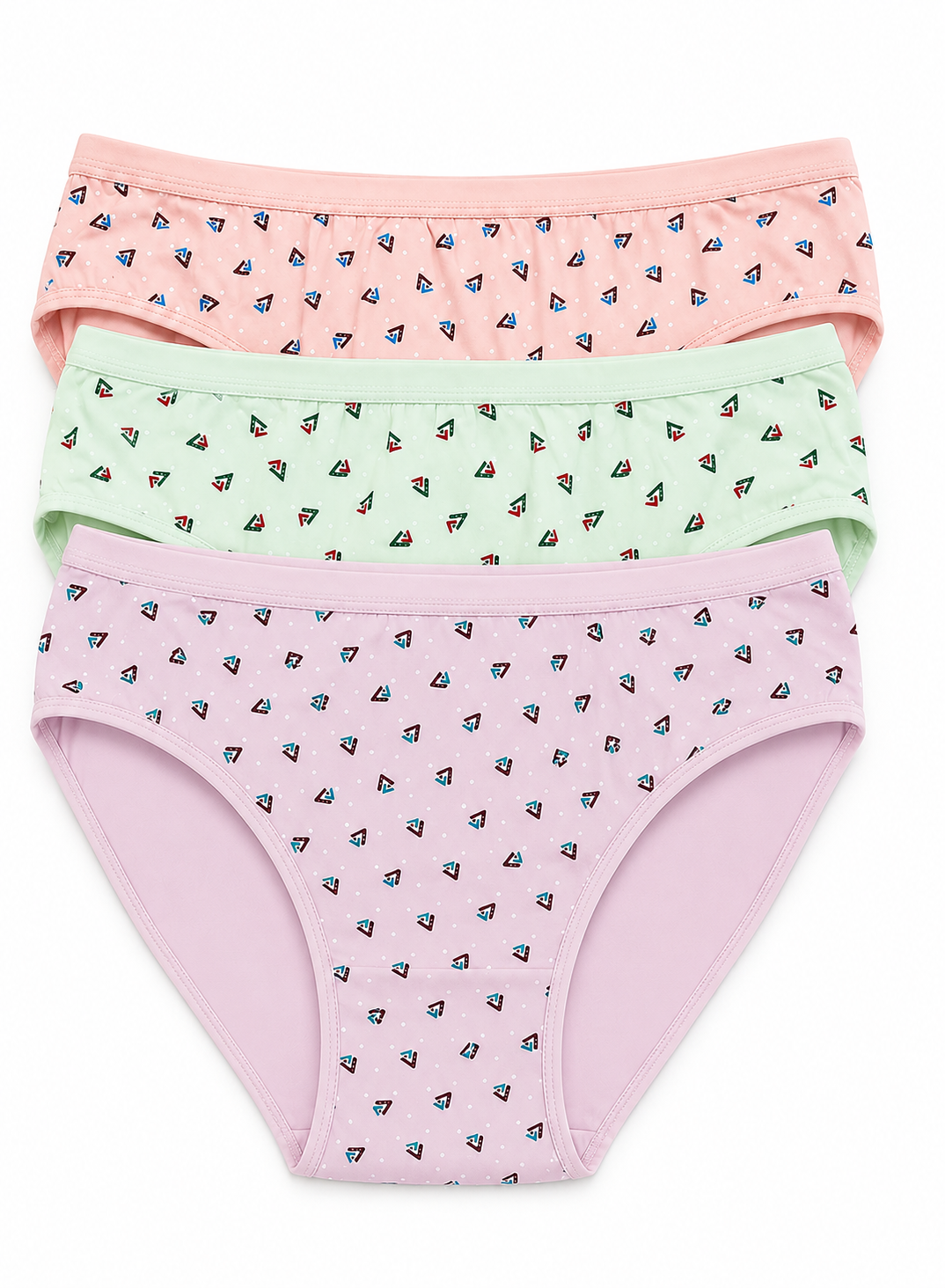 INTIMORA Comfort Variety Panties Pack of 5 – Printed Cotton, Lycra &amp; Interlock Panties (Assorted Colors &amp; Prints)
