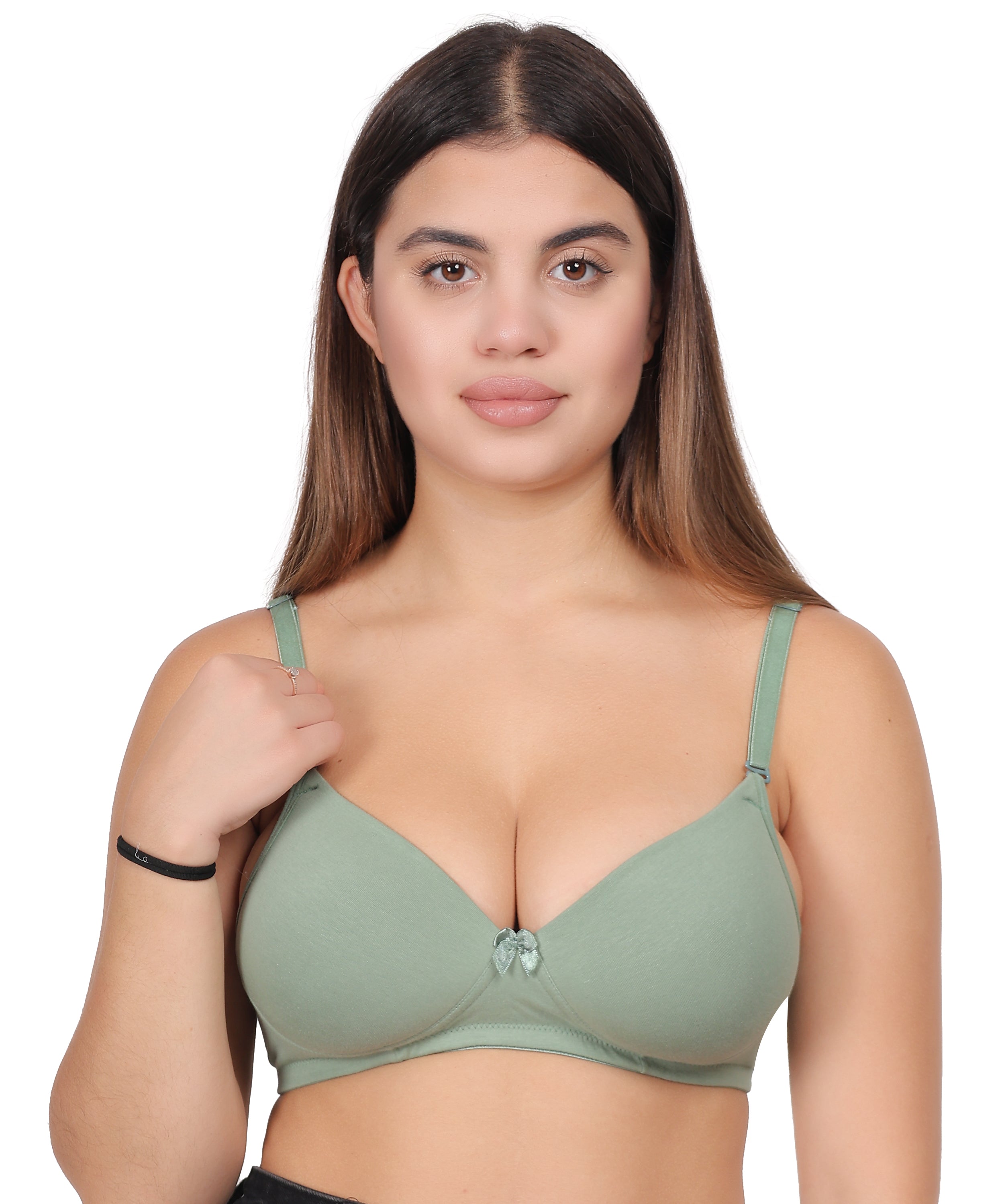 Cholivaa Raaga Padded Bra - Sea Green – Effortless Lift, Everyday Comfort