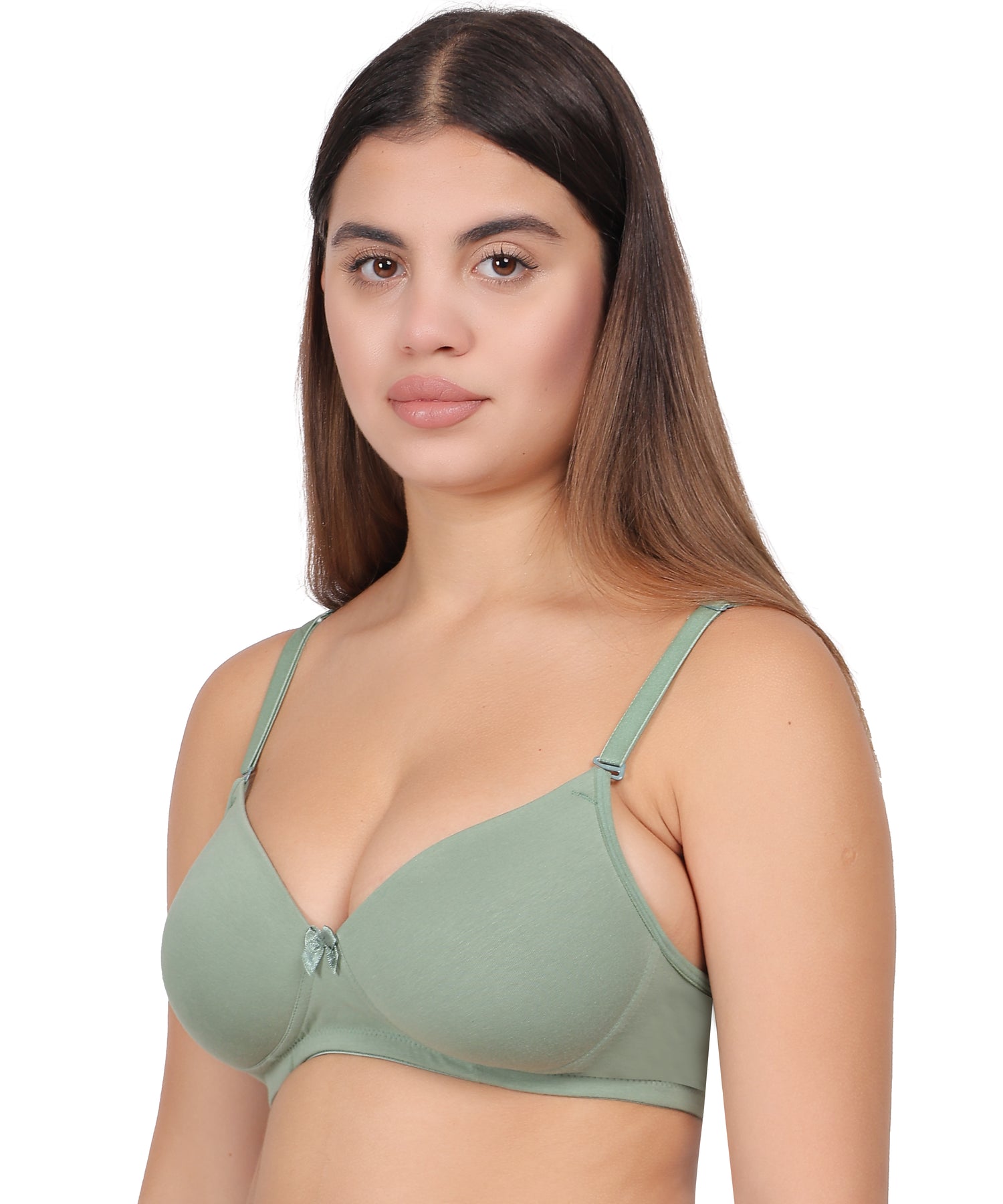 Cholivaa Raaga Padded Bra - Sea Green – Effortless Lift, Everyday Comfort
