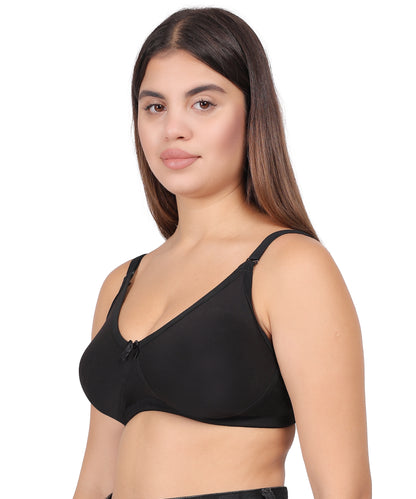 Everyday Essential Duo Bra Pack of 2 – Black &amp; Beige (Non-Padded)