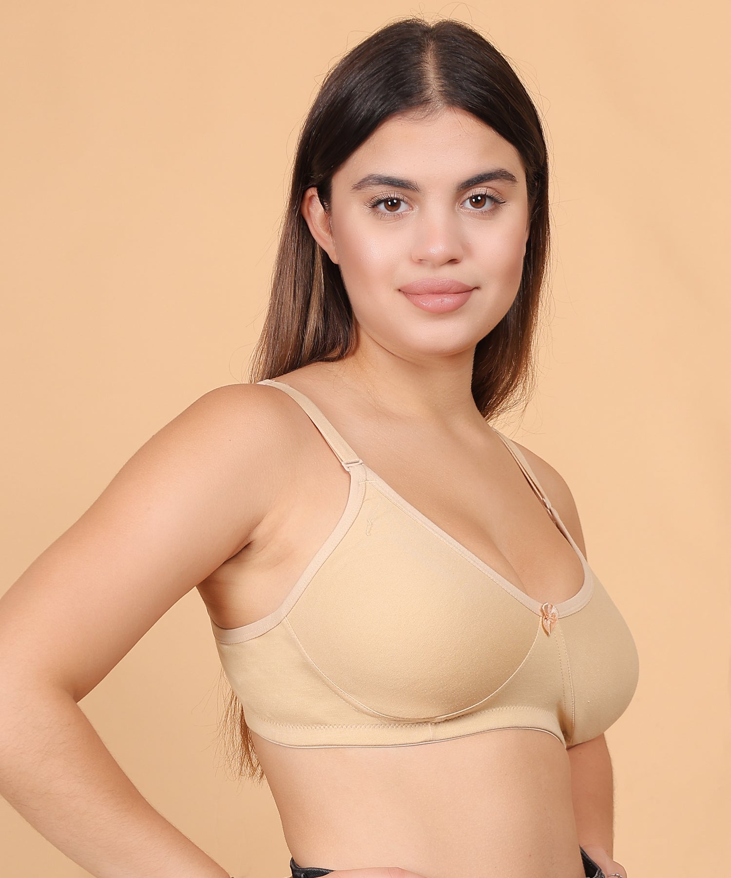 Everyday Essential Duo Bra Pack of 2 – Black &amp; Beige (Non-Padded)