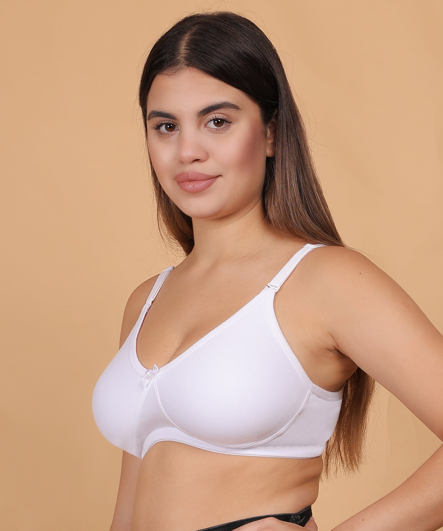 Cholivaa Raaga Non-Padded - White - Everyday Bra