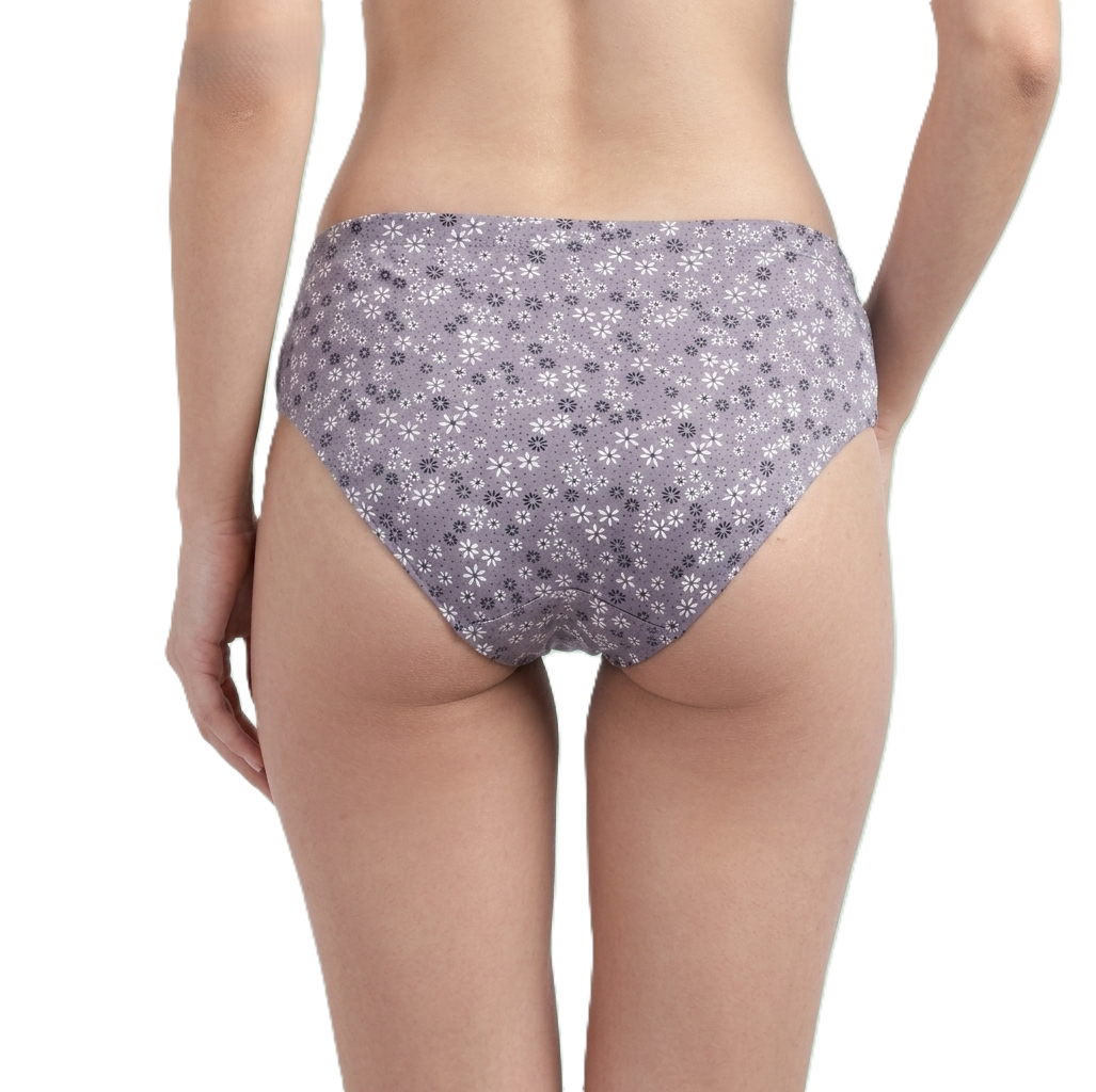 INTIMORA Yonika Komal Printed Cotton Panty – Pack of 3 - Mid Rise Everyday Comfort