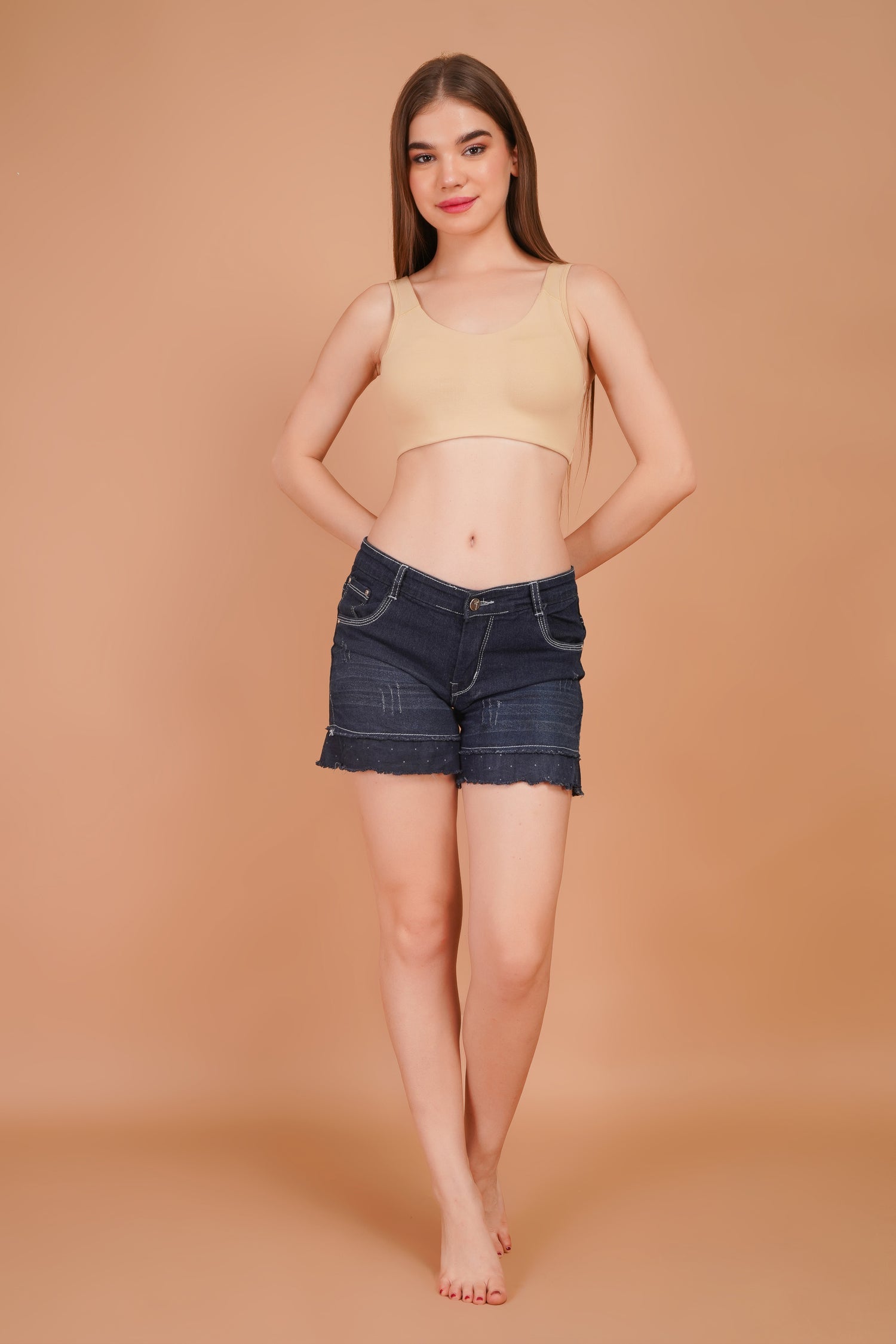 Elevate Sports Bra - Beige