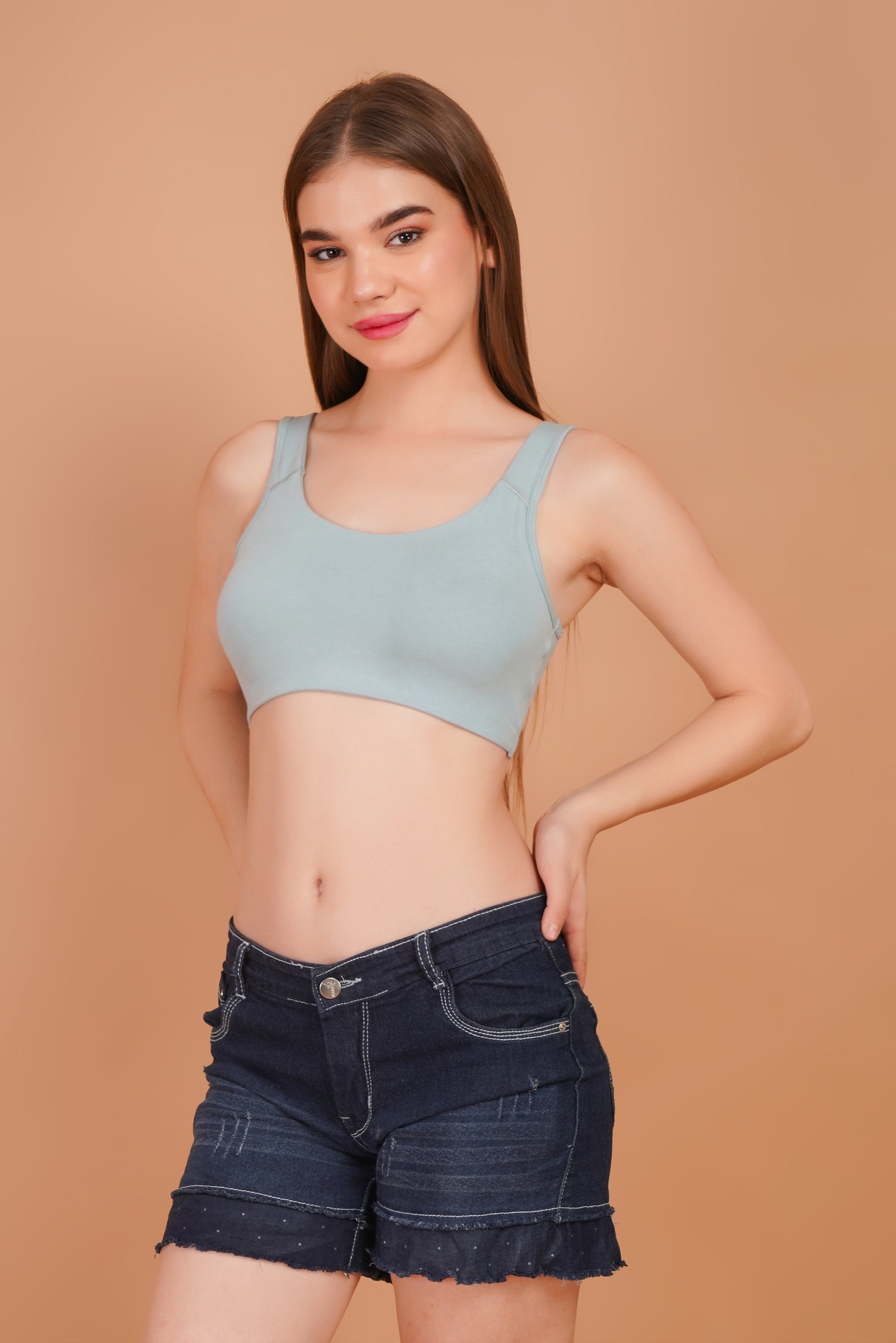 Elevate Sports Bra - Sea Green