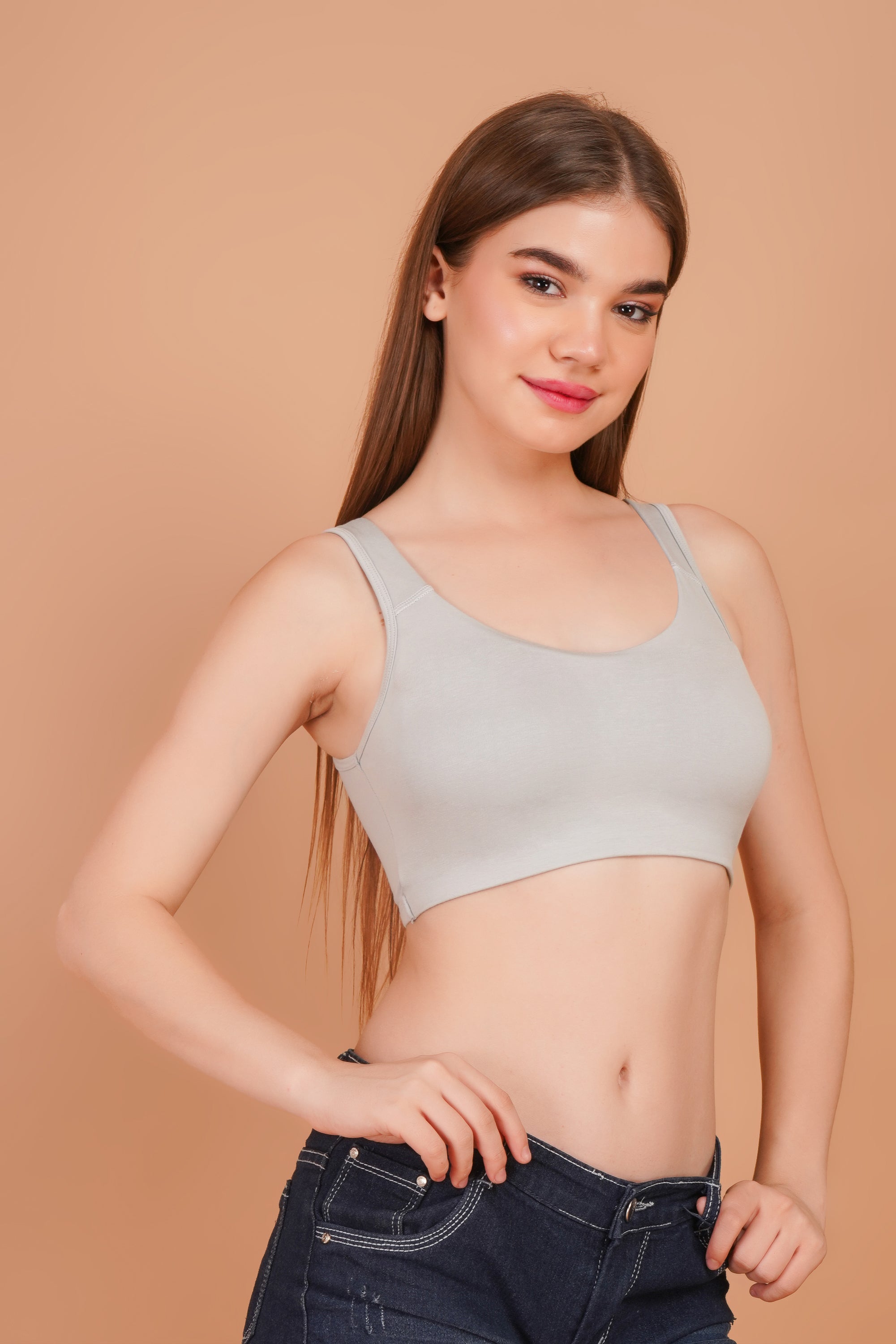 Elevate Sports Bra - Grey