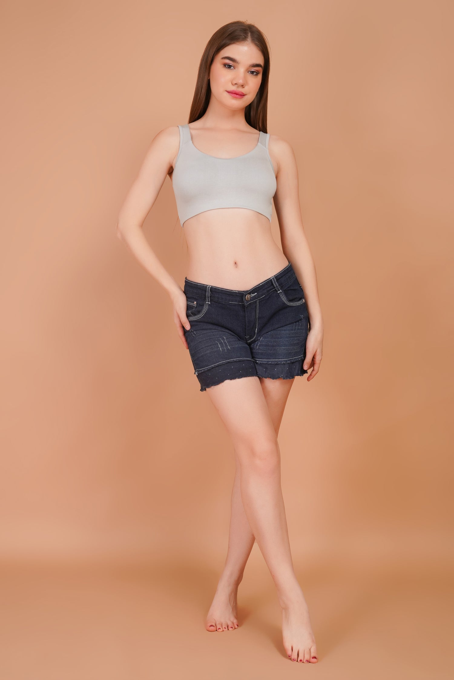 Elevate Sports Bra - Grey