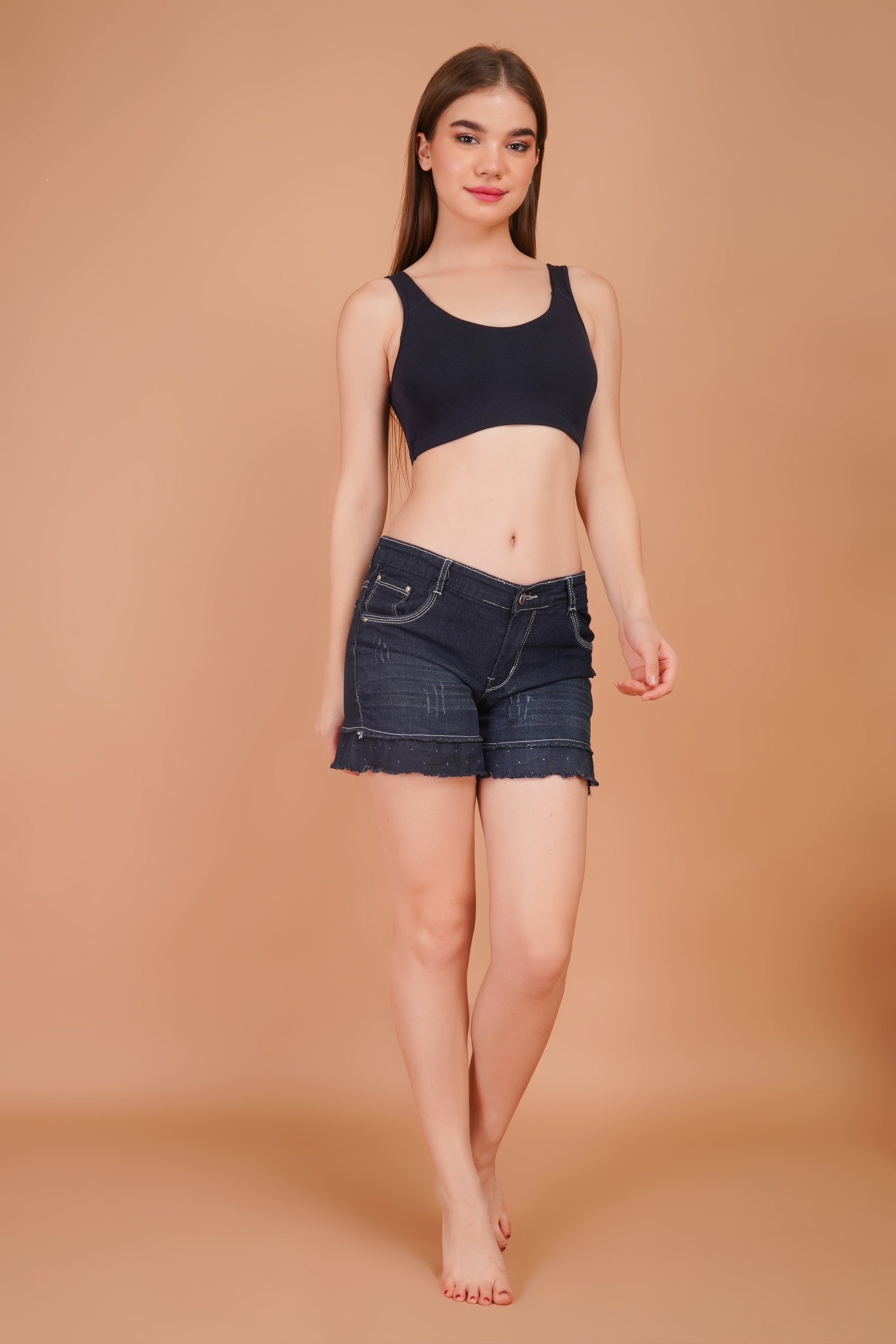 Elevate Sports Bra - Navy Blue