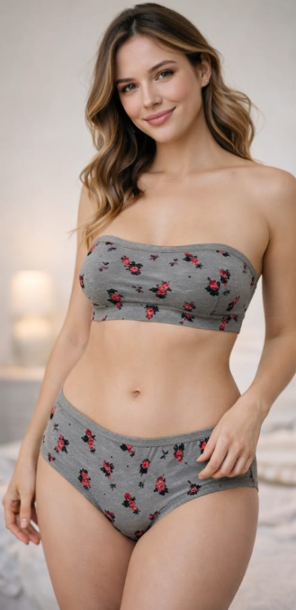INTIMORA Yonika Pack of 5 Interlock Printed Panties – Mid Rise Comfort+ (Assorted Colors &amp; Prints)