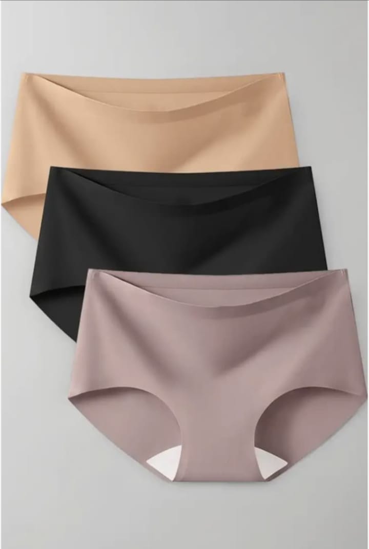 INTIMORA Premium Seamless Panty Pack of 7 – Invisible Fit Soft Stretch Full Coverage Panties