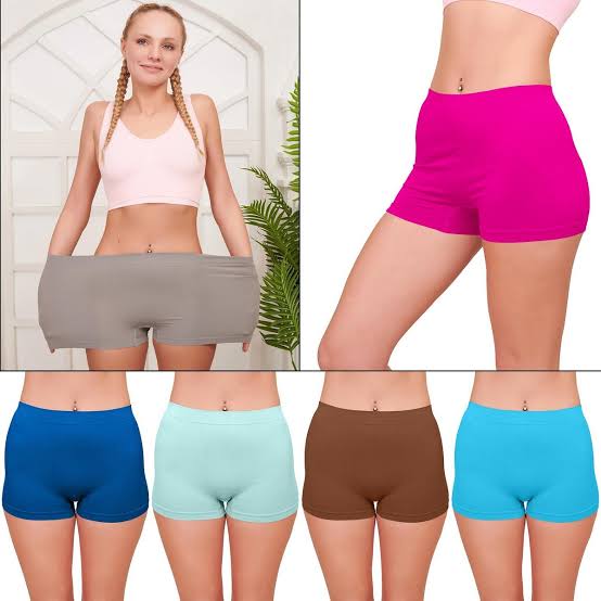 INTIMORA Premium Comfort Boy Shorts Pack of 3 – Soft Stretch Full Coverage Boyshort Panties for Women